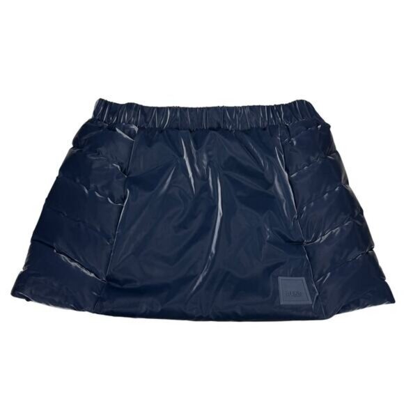 NWT RAINS Loop Women's Mini Skirt Size Large In Ink - Picture 2 of 5